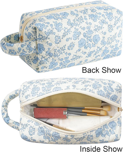 Bolsa maquillaje con asa y cremallera para niñas 3-16 años