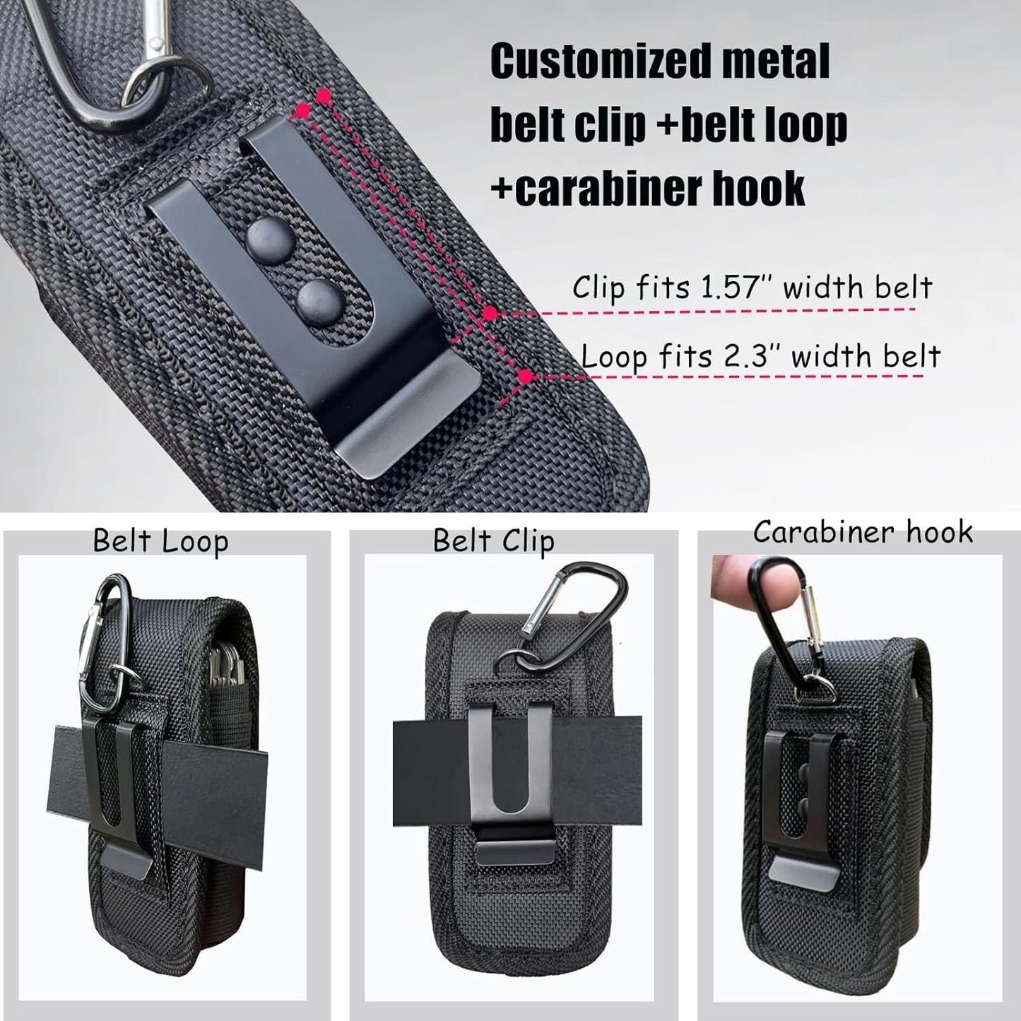 Funda multiherramienta EDC con cierre magnético