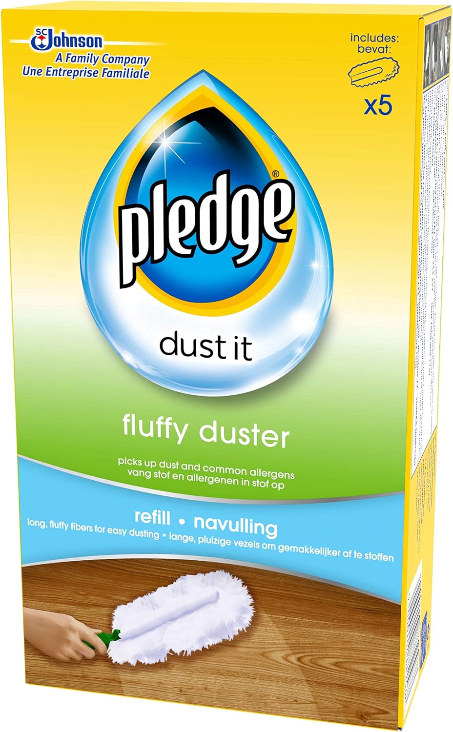Recambio plumero Pledge para polvo y pelusa 1x5