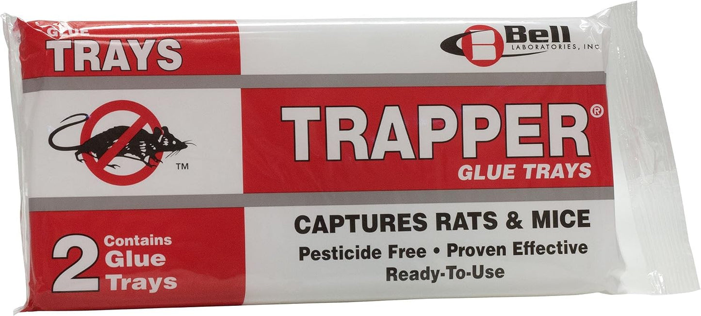 Tablas pegamento ratas tramperas 2 pzas