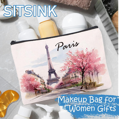 Bolsa maquillaje souvenir París viaje mujer madre amigas