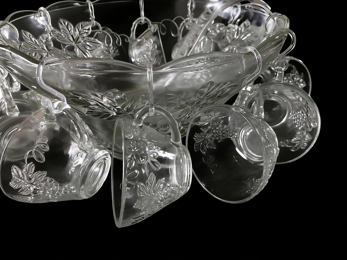12 Ganchos Plástico Transparente 1.7pulg