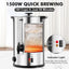 Urna Café Comercial 100 Tazas Acero Inox Doble Pared