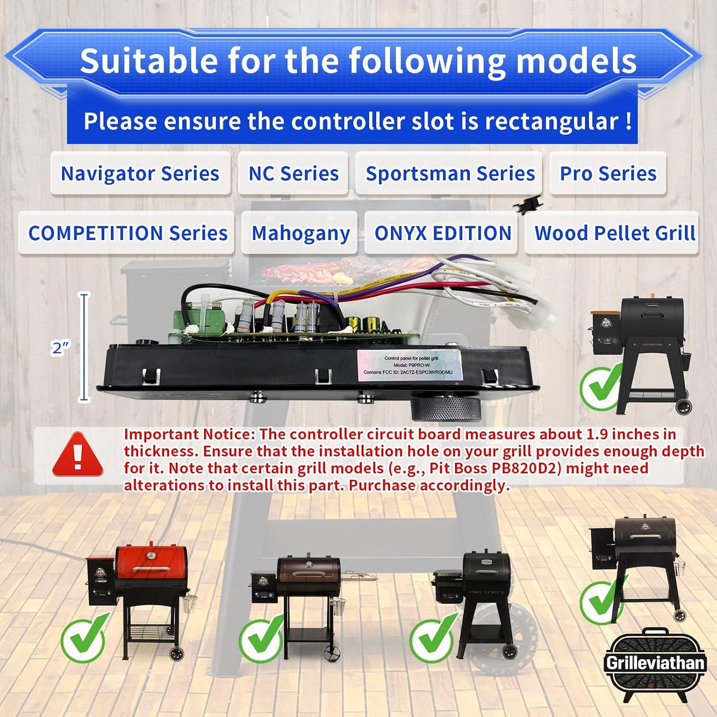 Controlador PID WiFi Pit Boss con app 4 modos sondas carne