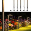 Iluminación paisaje bajo voltaje aluminio 3000K jardín patio