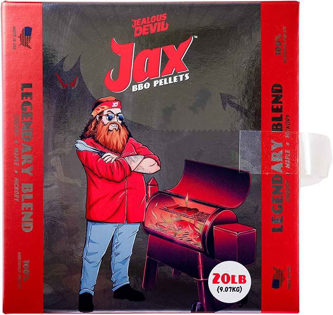 Pellets barbacoa Jax 20lb caja