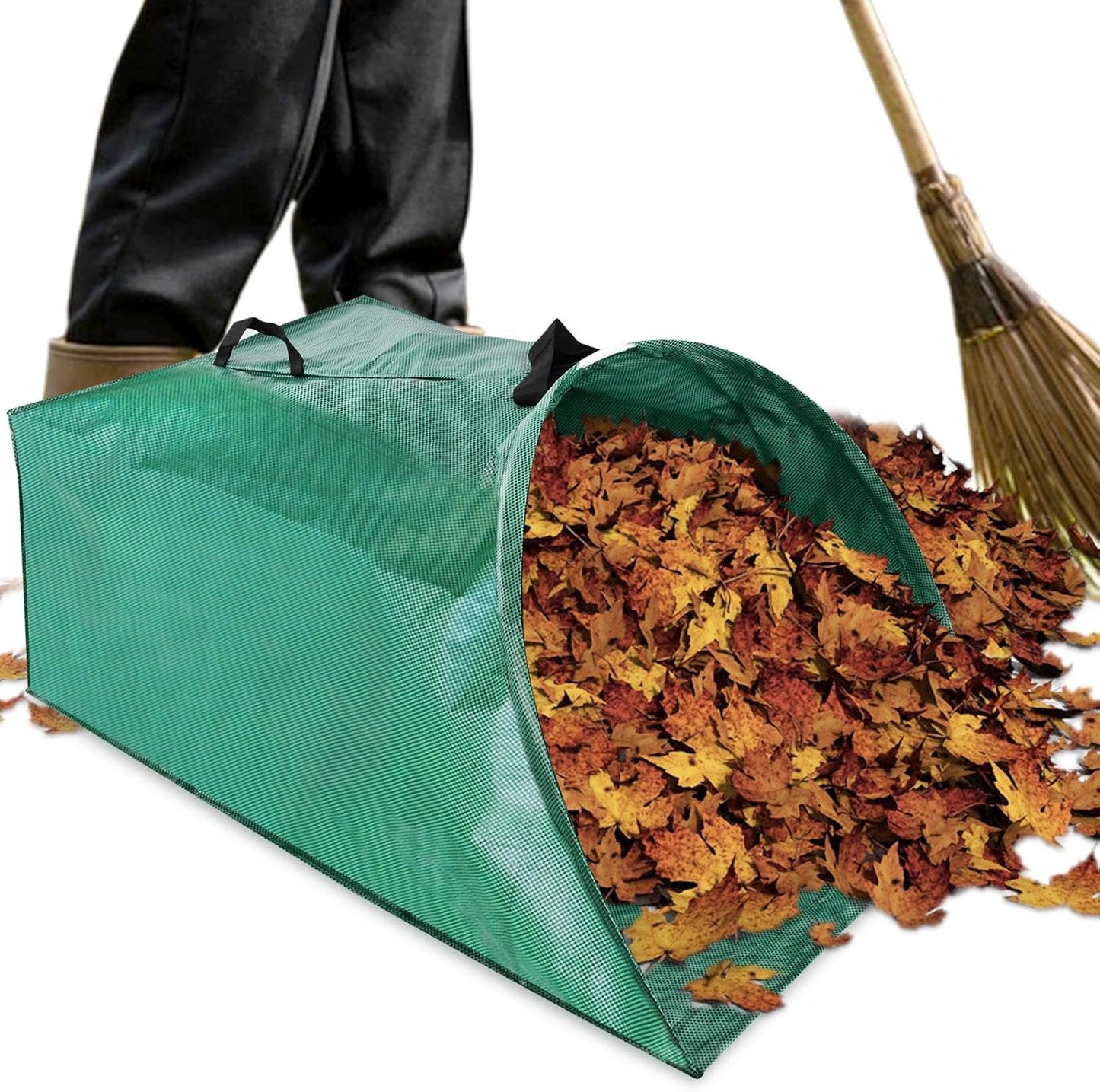 Recolector hojas 53gal bolsa reutilizable plegable Lea-f