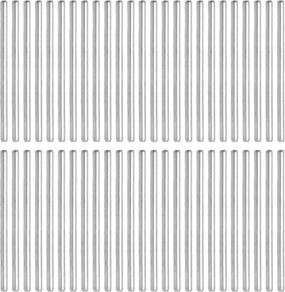 50 Pzas Clavos Acero Inox 2x40mm para Muebles y Estantes