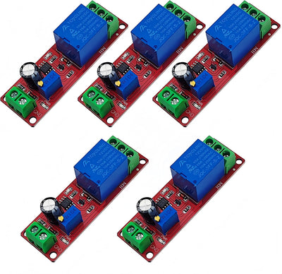 Relé temporizador NE555 0-10s mod DC12V comp Arduino