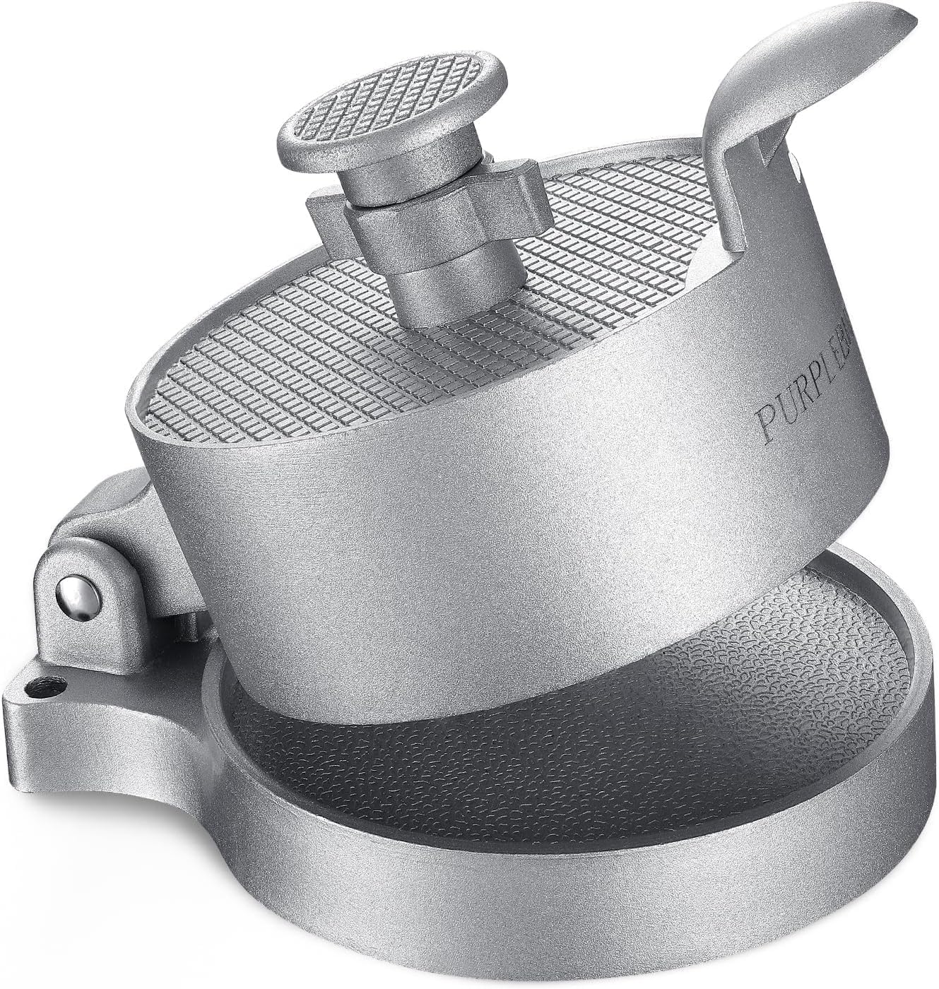 Máquina hamburguesas 4.5pulg ajustable 1/4-3/4libra antiadherente