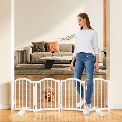 2 Puertas cortas para perros 16pulg con patas 48pulg