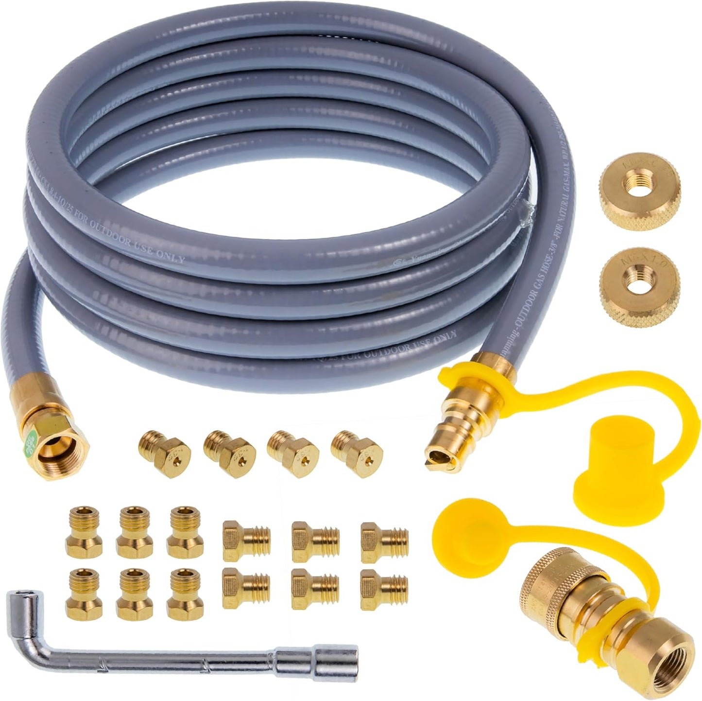 Kit conversión propano a gas natural para parrillas 28-36pulg