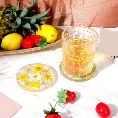 2 Pzas Posavasos Antiderrap Reutilizables Estilo D