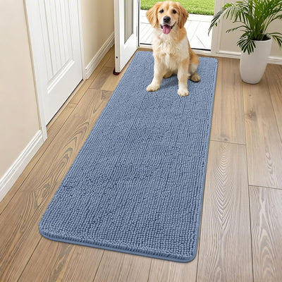 Alfombra puerta perros 59x24 antideslizante chenilla