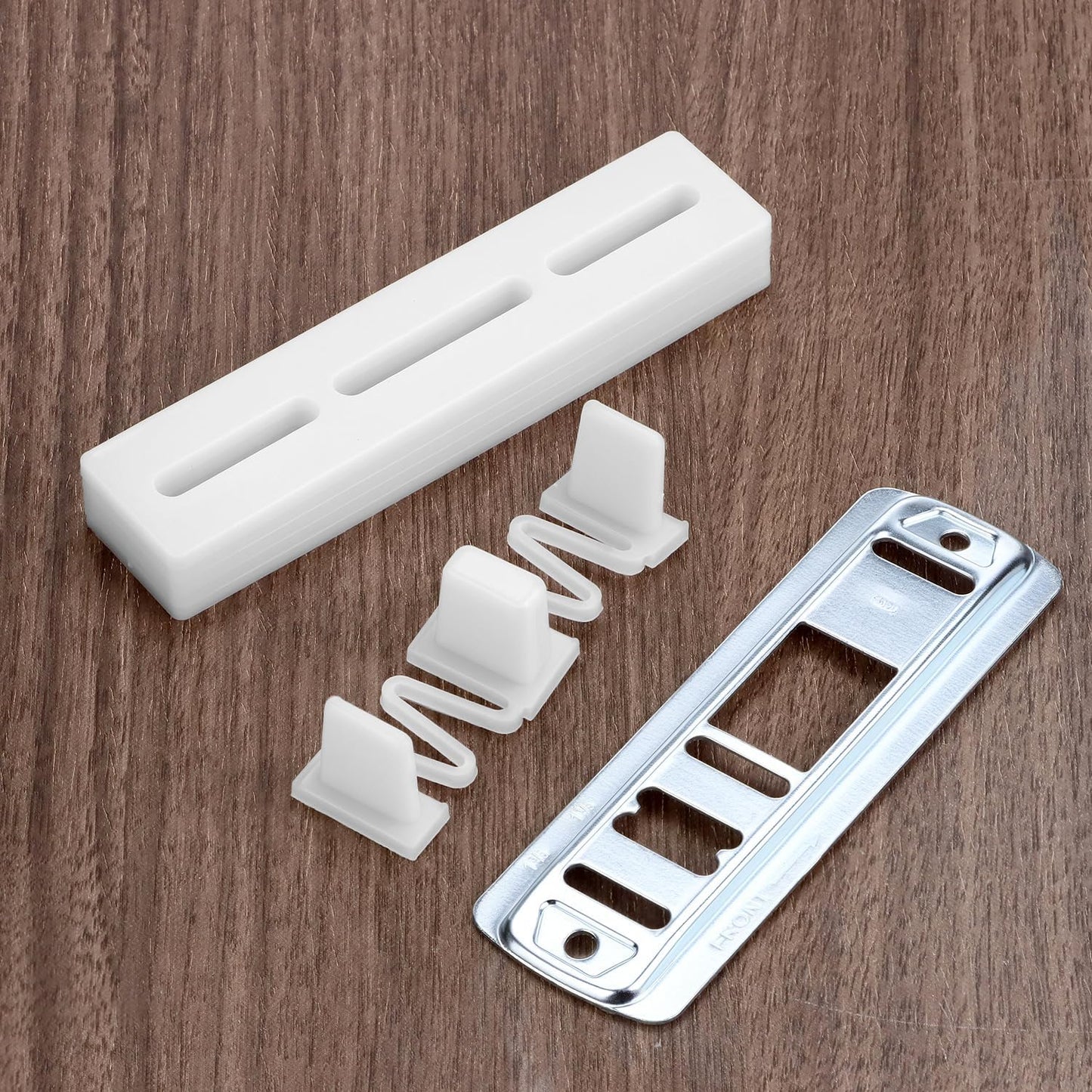 Pack 4 Guías Ajustables Puerta Corrediza con Elevadores Alfombra