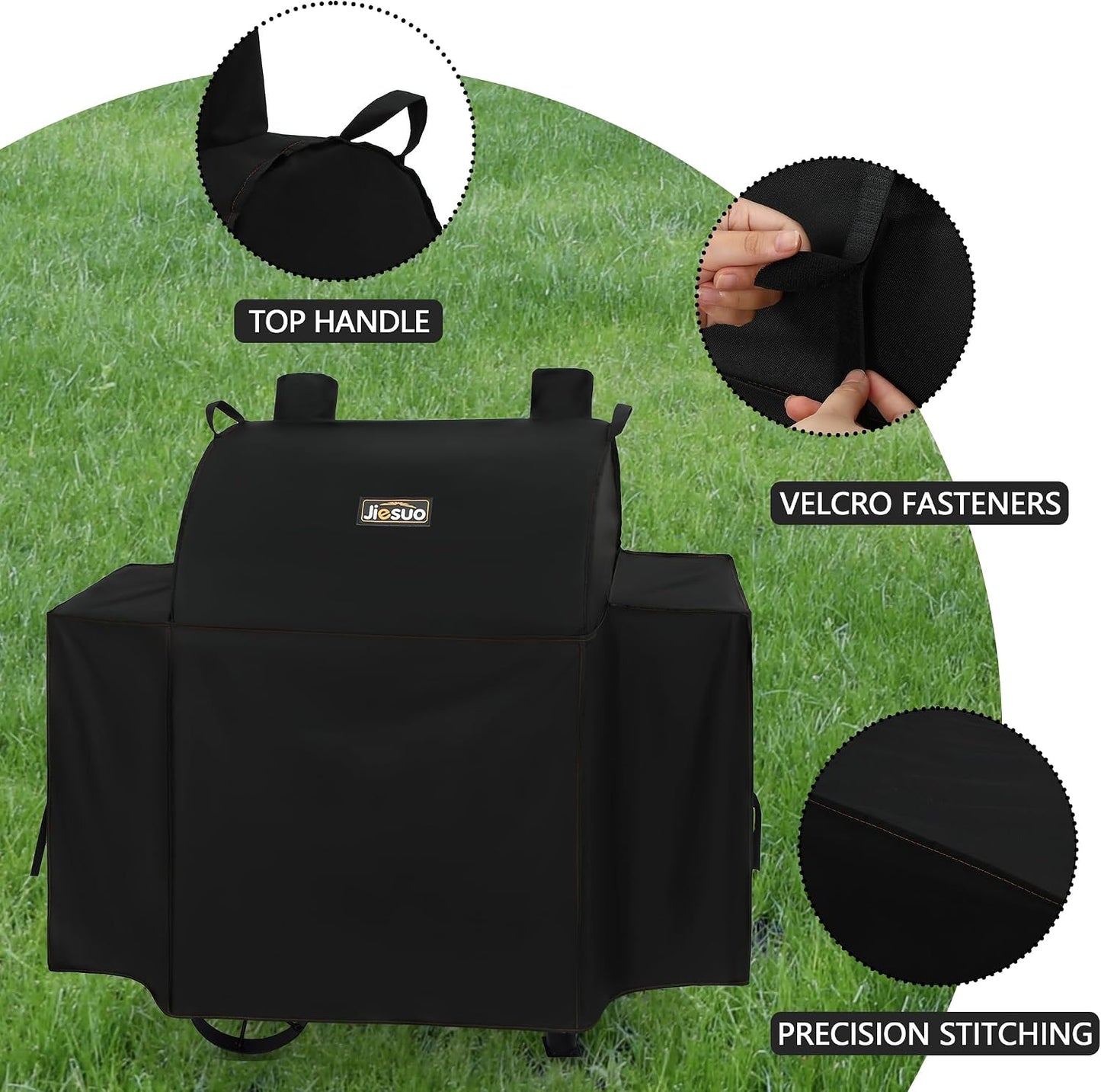 Funda parrilla pellets Oklahoma Joe's resistente agua