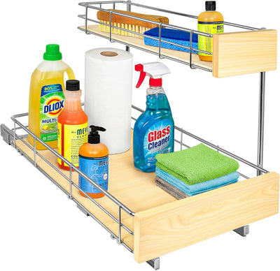 Organiz. cajón cocina 11.5x21pulg estantes deslizables