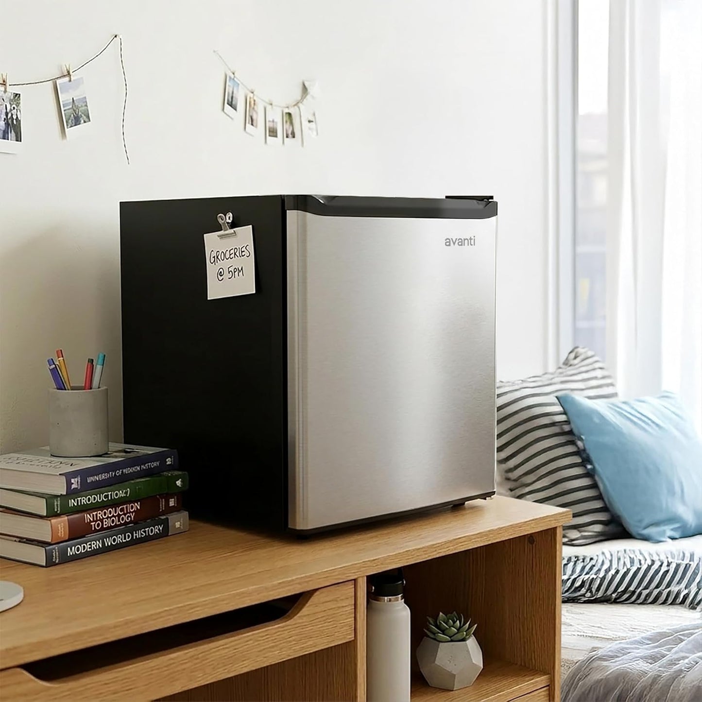 Mini refrigerador compacto 1.6pies3 dormitorio oficina puerta