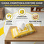 Toallitas multiusos para madera 75uds 7x8pulg pulidor muebles