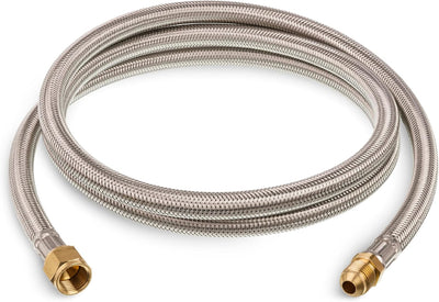 Extensión manguera propano 6ft acampanado 3/8pulg acero inox