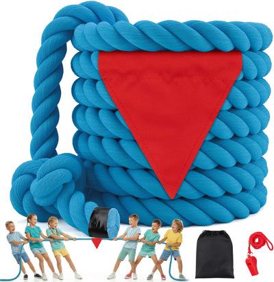 Cuerda algodón suave 1pulg x40ft para actividades exteriores