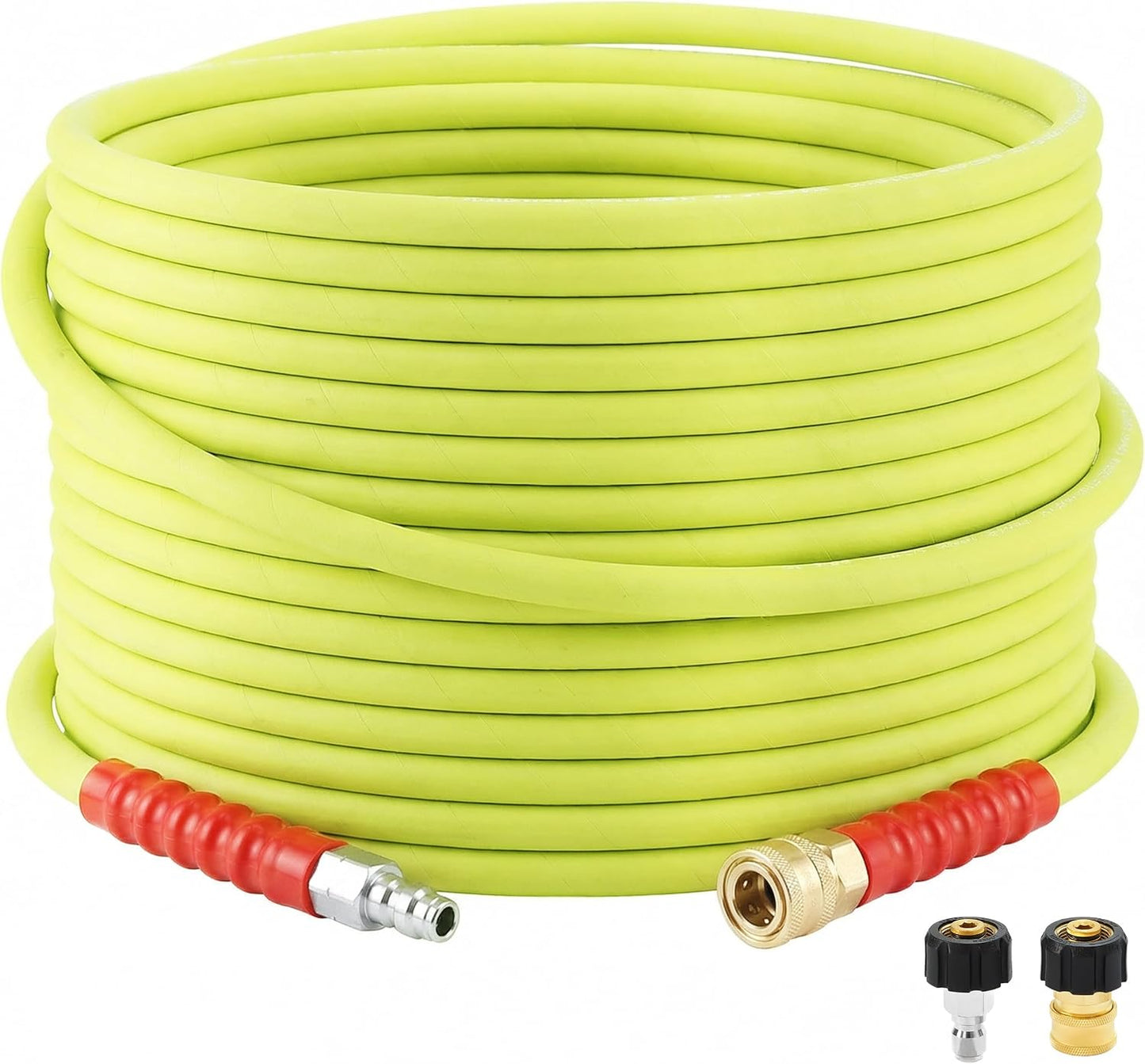 Manguera lavado presión 100ft 3/8pulg con accesorios M22 4000PSI