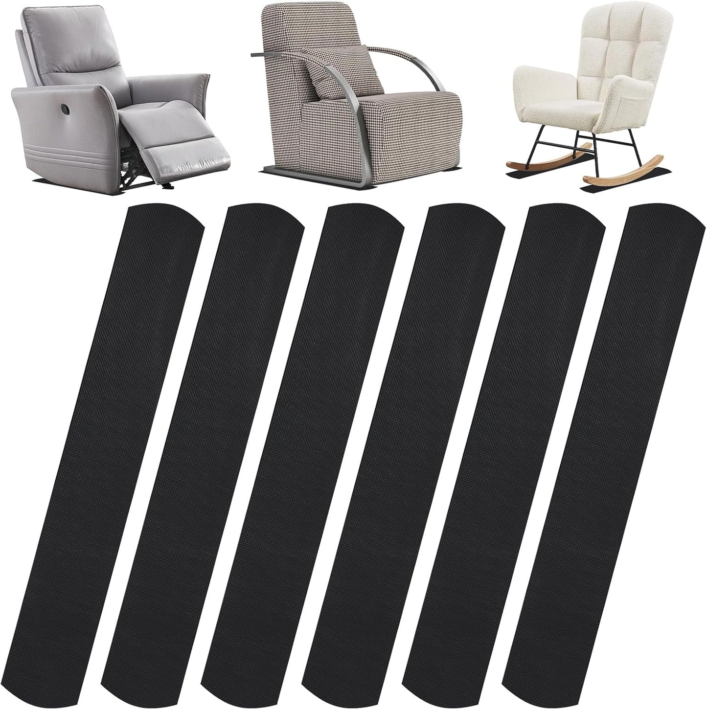 6 Almohadillas antiderrap EVA para muebles y suelos
