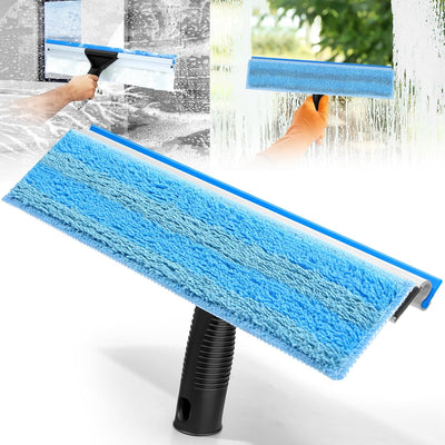 Escobilla vidrio para limpieza ventanas hogar baño coche