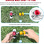 3 Rociadores Metálicos 360° para Exteriores 30pies
