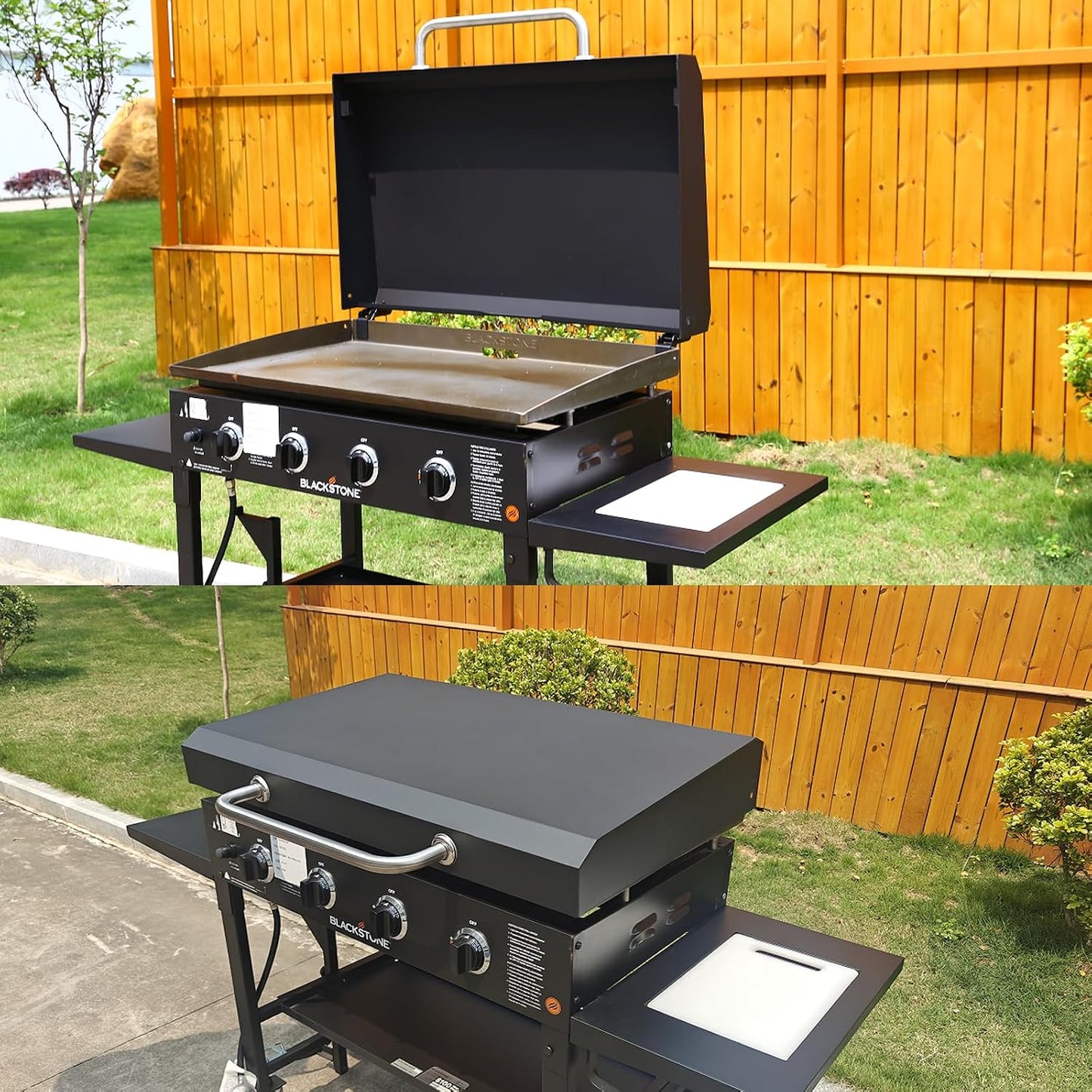 Tapa bisagras para plancha Blackstone 36pulg rígida