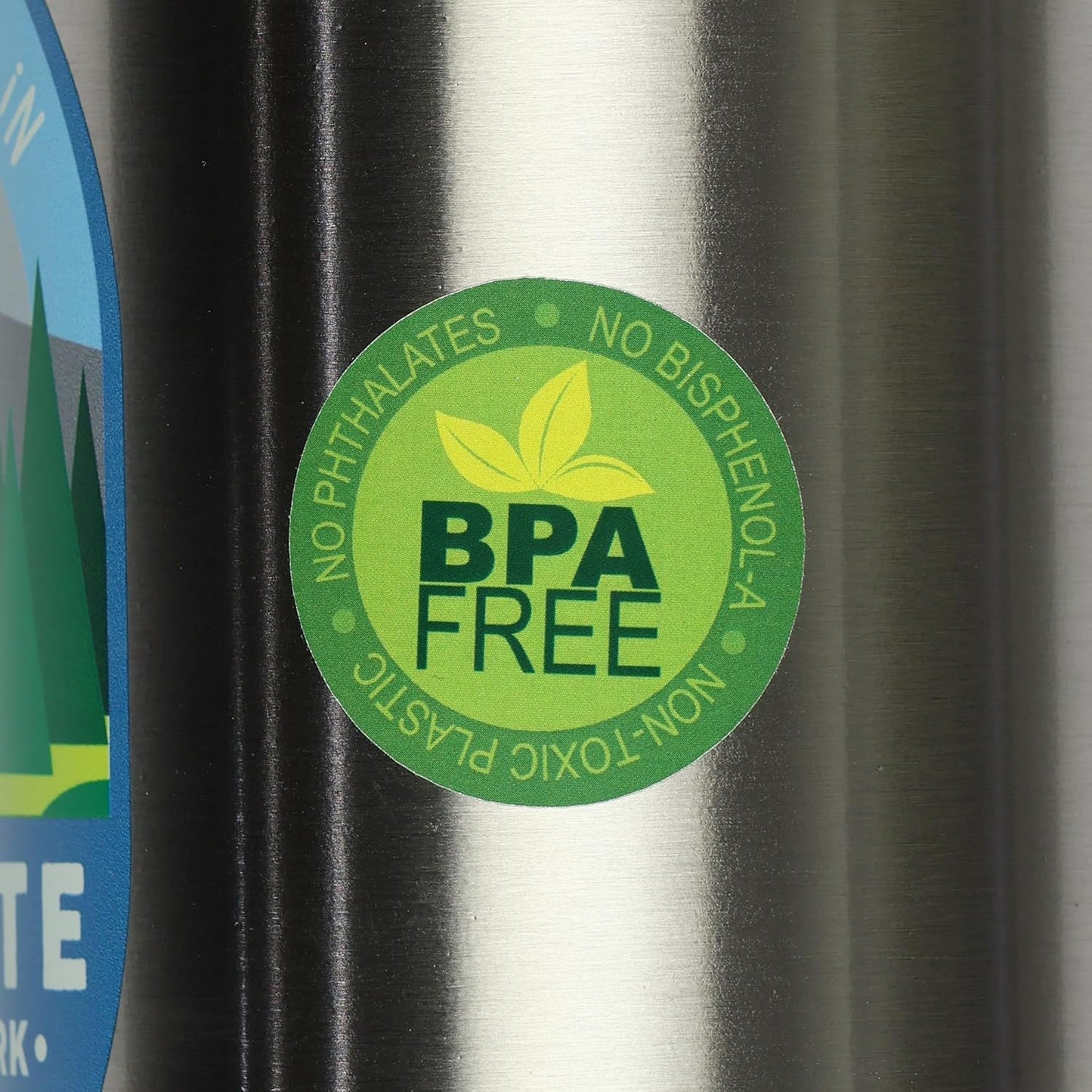 Botella de agua reutilizable de acero inoxidable sin BPA