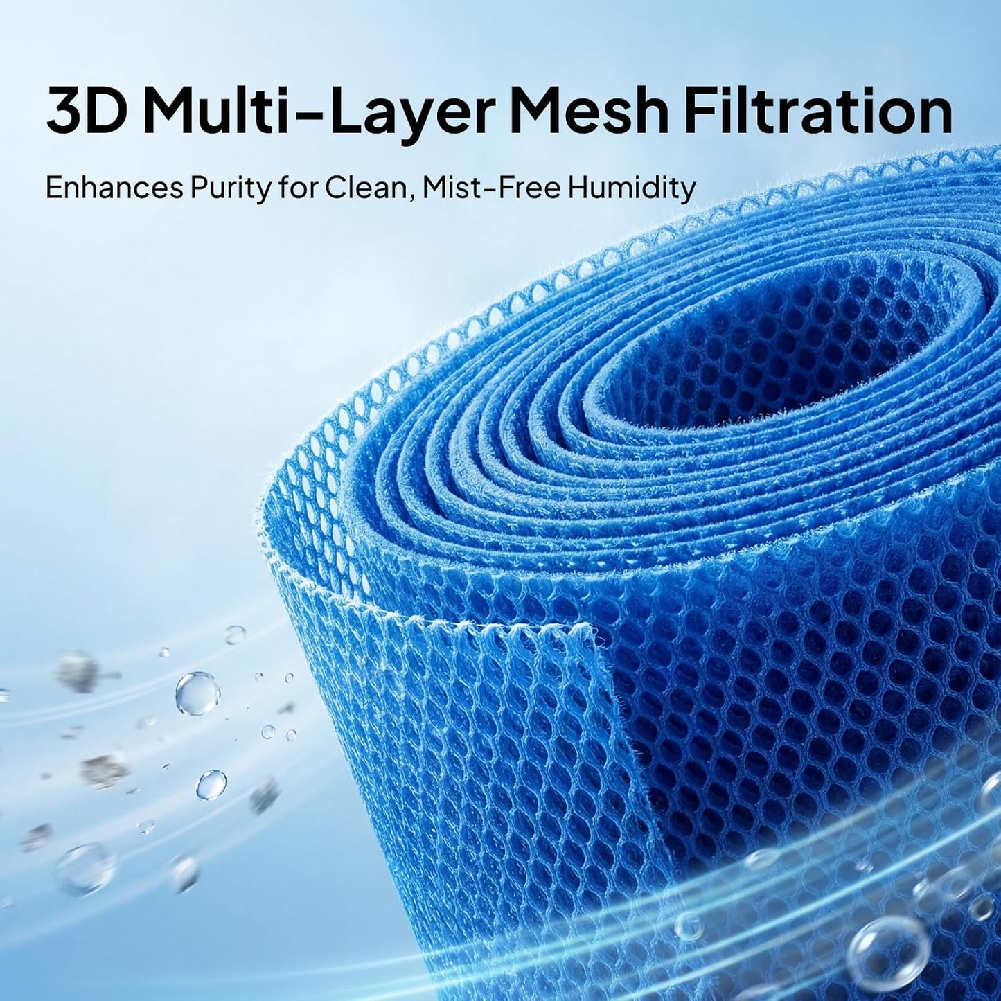 Filtro humidificador repuesto 8L mecha lavable multicapa