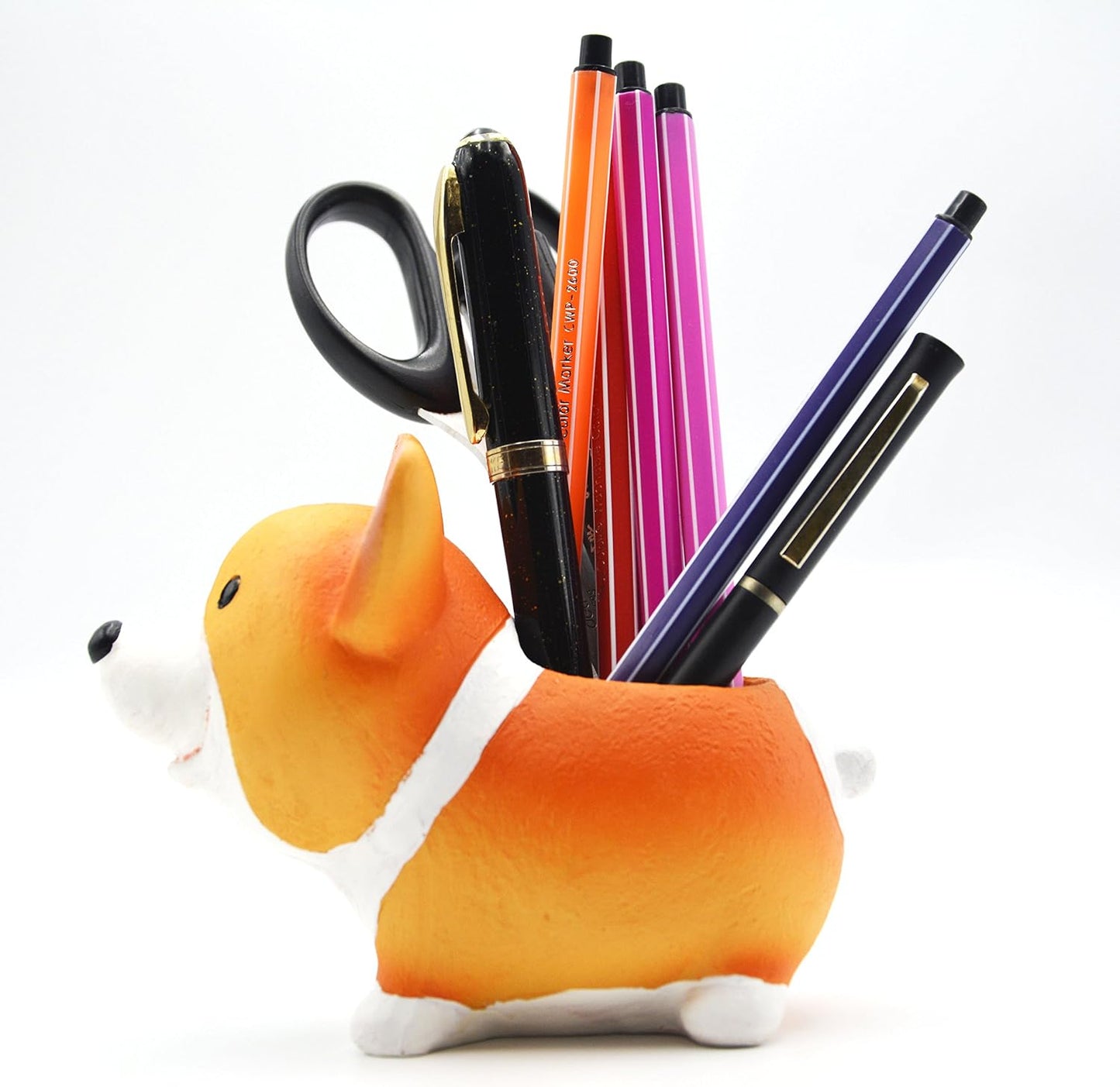 Organizador de escritorio para lápices y suculentas