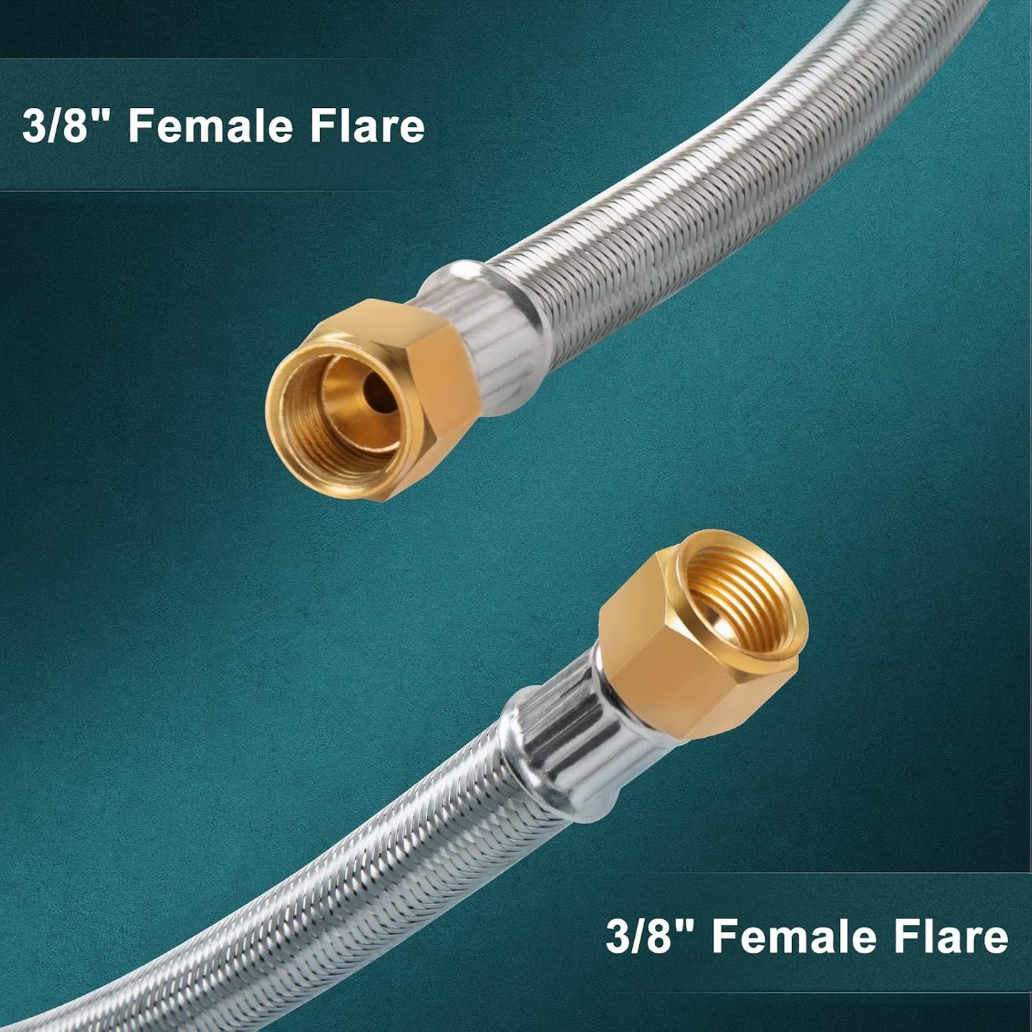 Extensión manguera propano 6ft 3/8pulg para RV parrilla calentador
