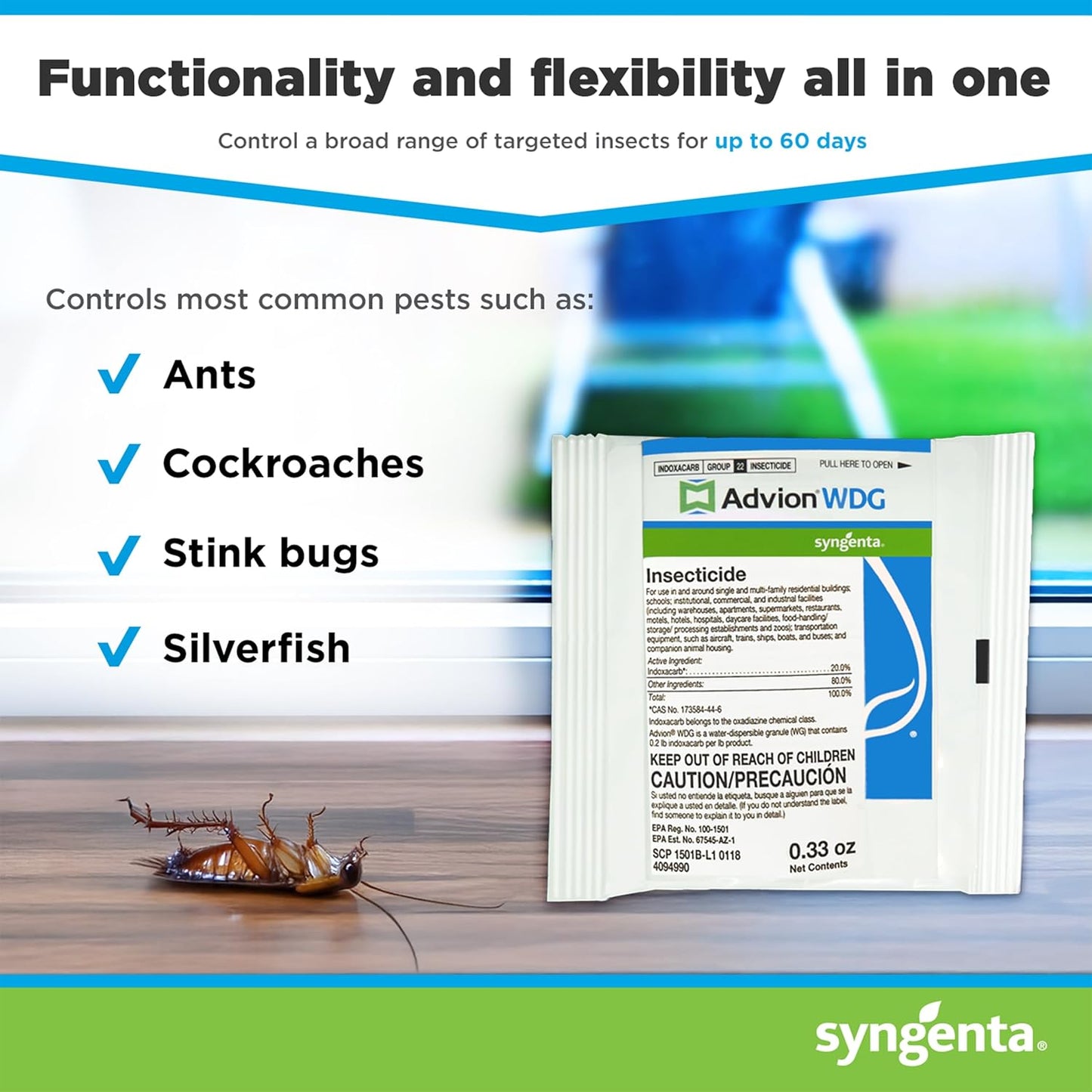 Insecticida Advion WDG 0.33oz