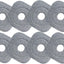 8 Pzas Cabezales Microfibra para Trapeador TrueClean M16