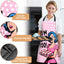 Delantales divertidos para mujer con bolsillos, regalo retro para cocineras