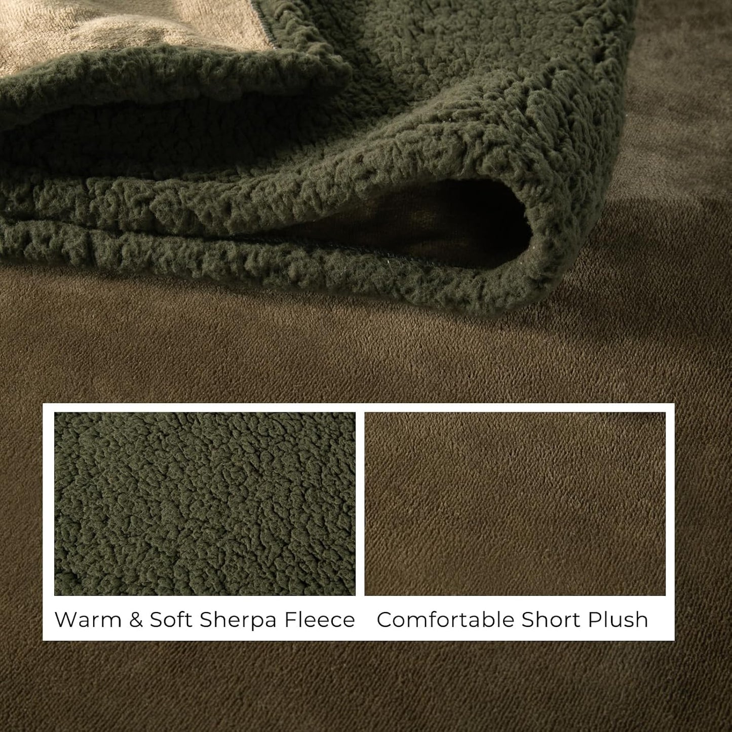 Manta para perros impermeable 60x80 pulg reversibles para sofá gato