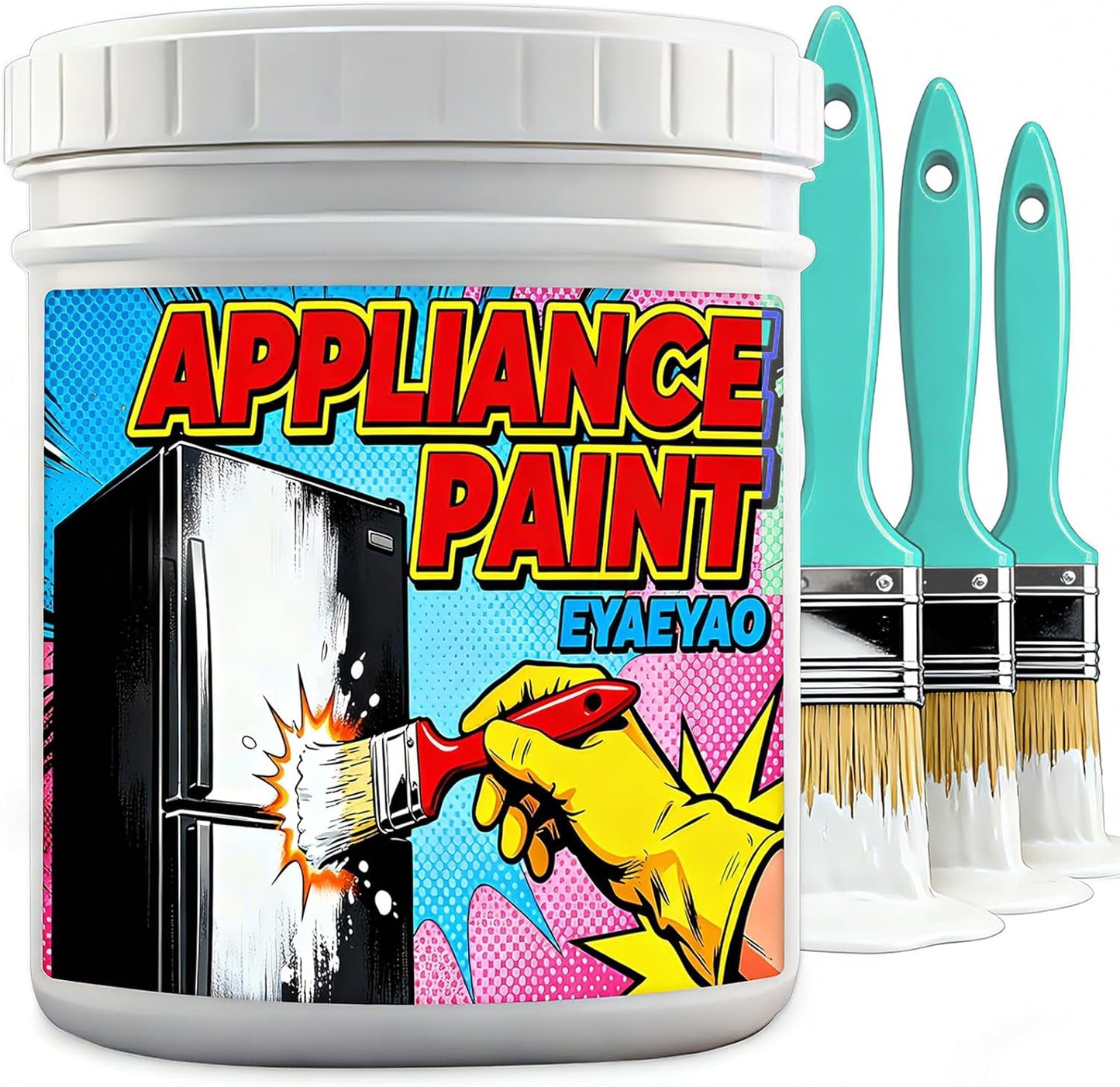 Pintura para electrodomésticos acero inox 10oz acabado resistente
