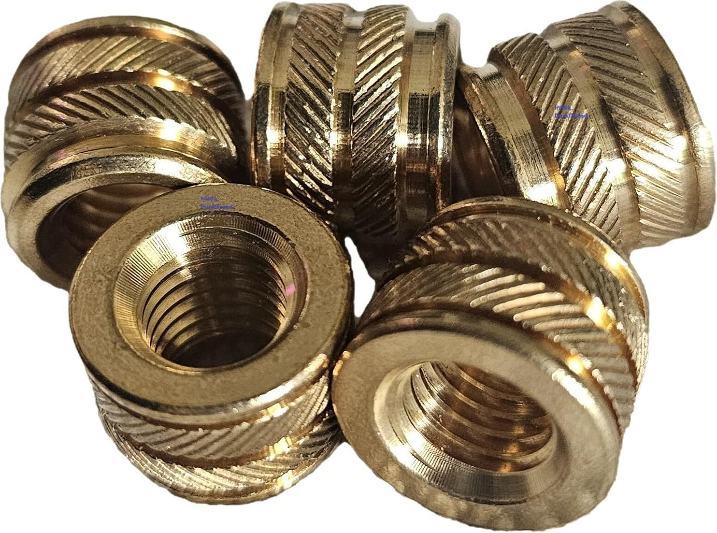 Insertos roscados acero bronce 1/2-28 para impresión 3D set 5