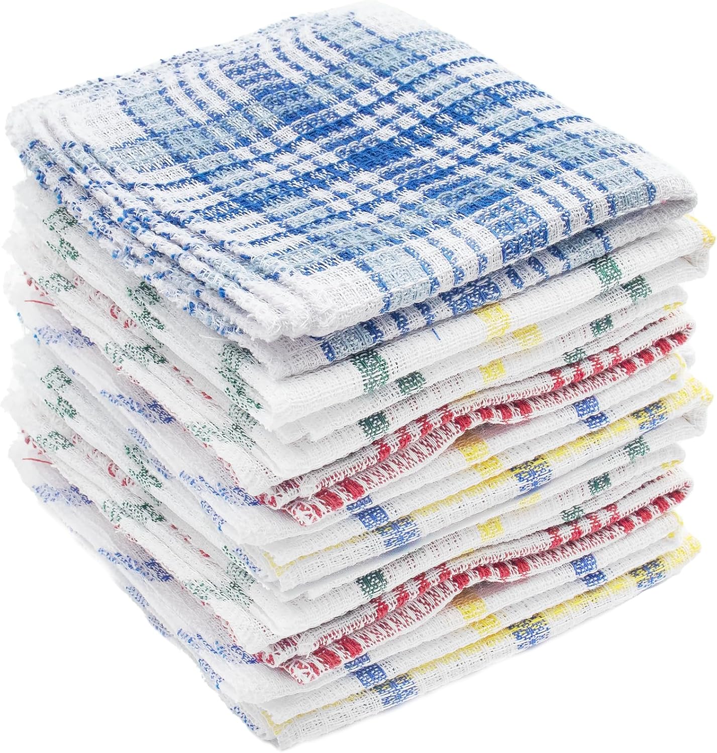 20 Paños cocina absorbentes para secar platos y limpieza