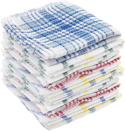 20 Paños cocina absorbentes para secar platos y limpieza