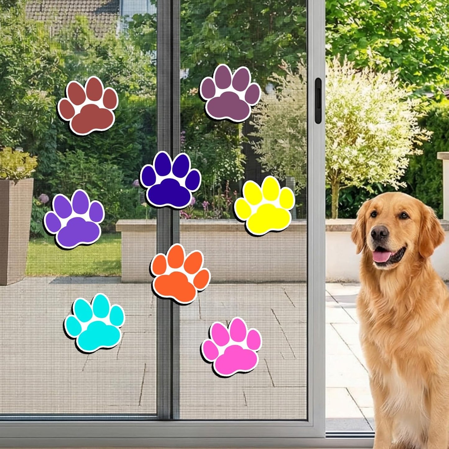 16 Unidades Imanes Puerta Estampado Patas Protector Ventana Verano