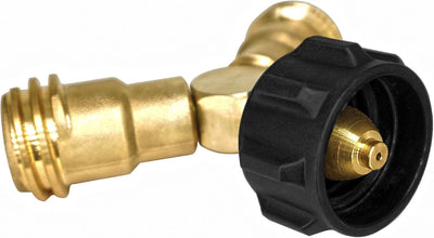 Bifurcador propano conector latón 100% sólido 1 macho QCC 2 hembras