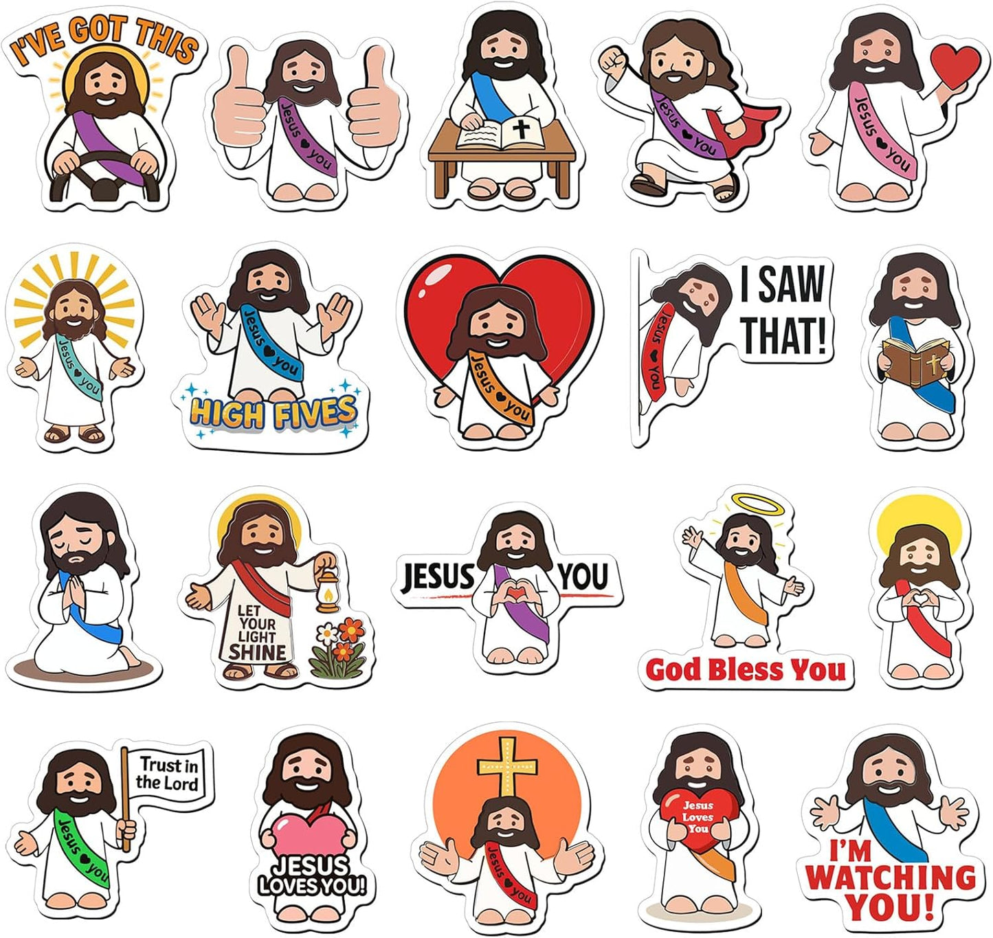 20 imanes nevera Jesus te amo decoracion hogar