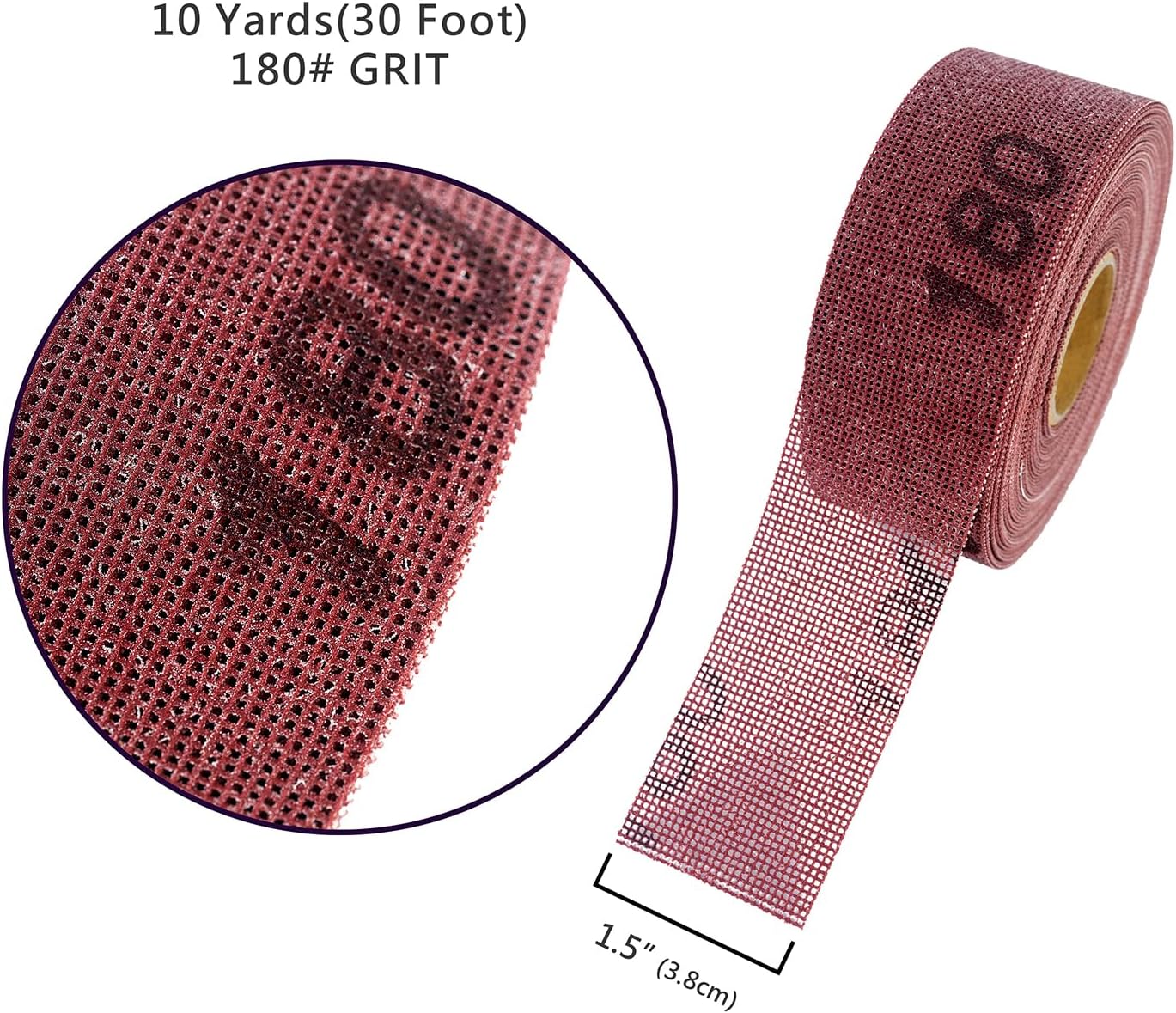 Paño lija 240 para fontaneros 1.5pulg x10yardas