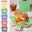 Papel pergamino para hornear 7x7 150 hojas para galletas y hamburguesas
