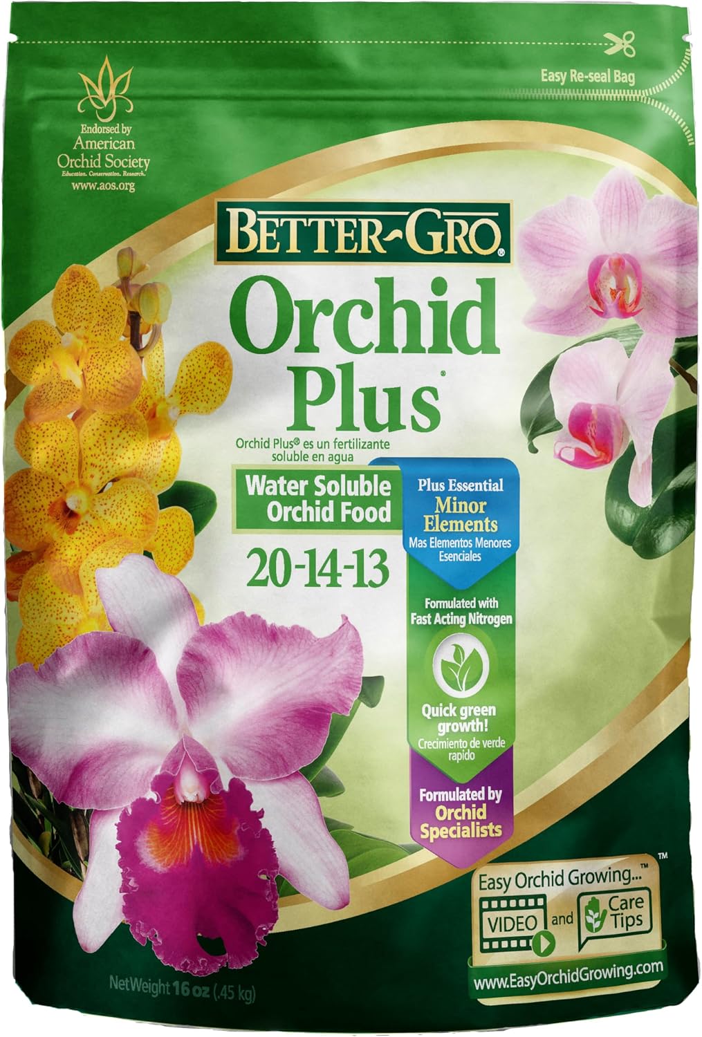 Bulbo de luz para Orquídea Plus 16oz