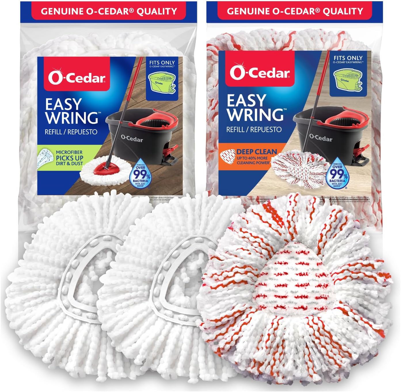 2 Repuestos Easywring Limpieza Profunda Pack