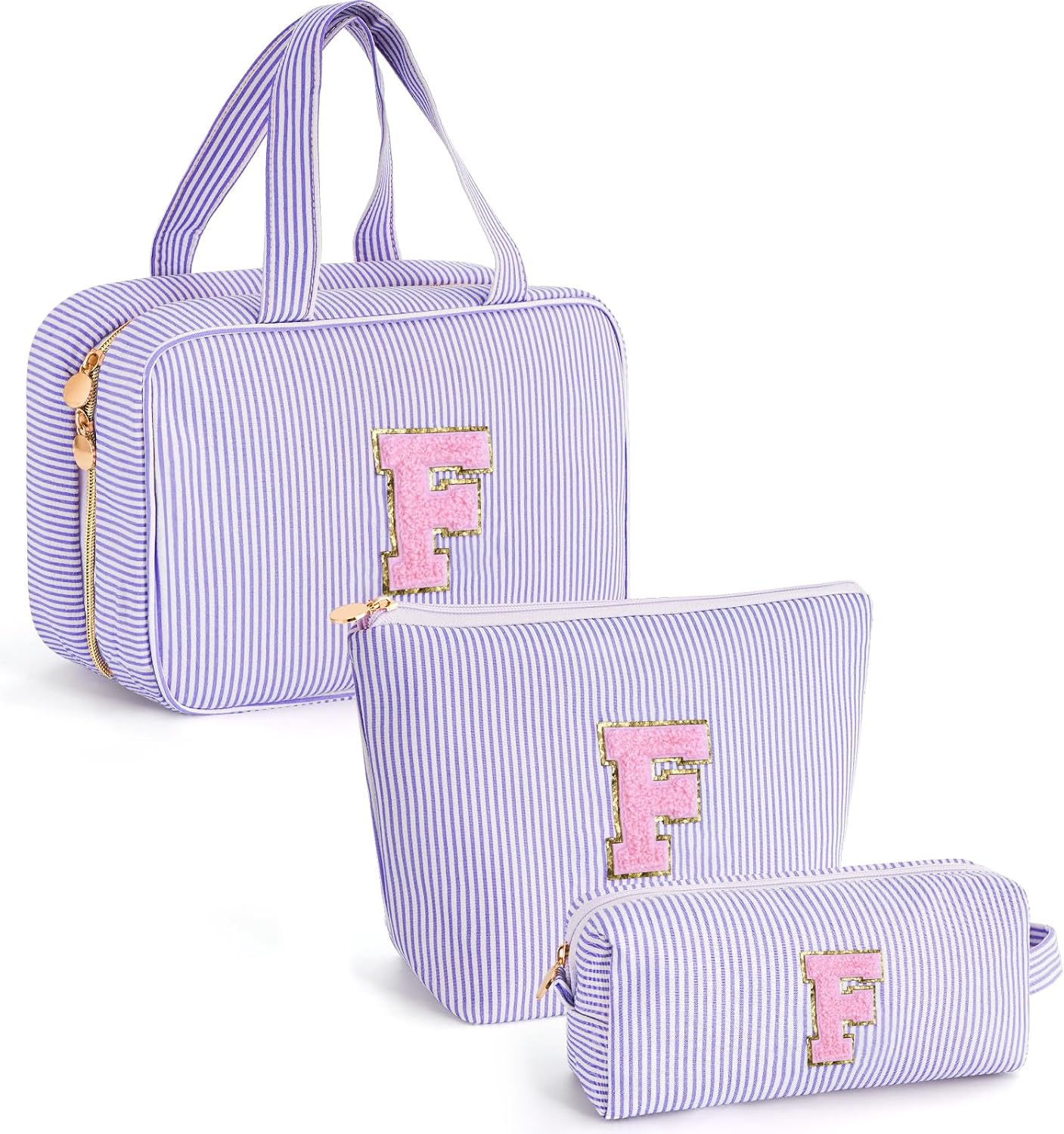 Set Bolsa Aseo y Cosméticos Lavanda